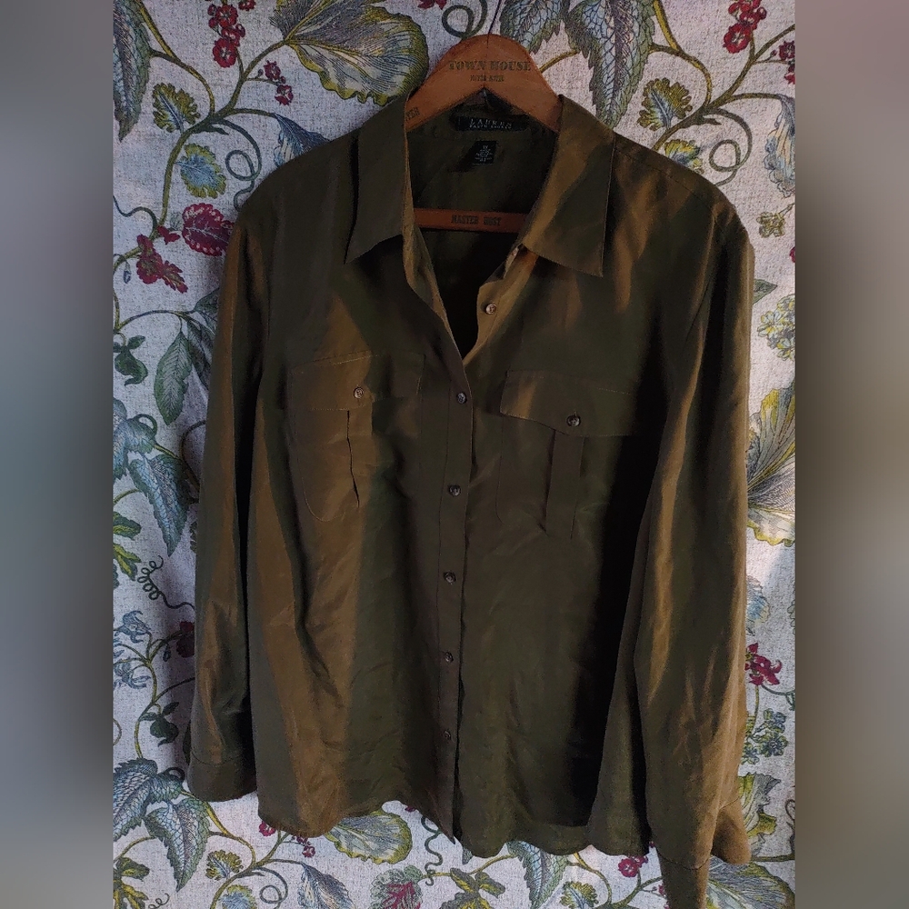 Ralph Lauren silk shirt